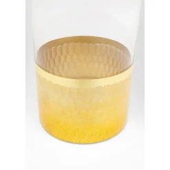 KARE Design Vase Golden Flow 30Cm
