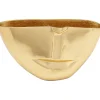 KARE Design Vase Half Face Oro 38Cm