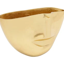 KARE Design Vase Half Face Oro 38Cm