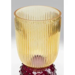 KARE Design Vase Marvelous Duo Jaune Violet 38Cm