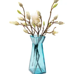 KARE Design Vase Piramide Turquoise 30Cm