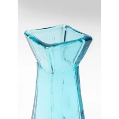 KARE Design Vase Piramide Turquoise 30Cm