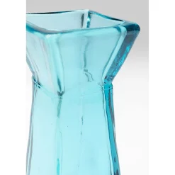 KARE Design Vase Piramide Turquoise 30Cm