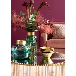 KARE Design Vase Positano Belly Vert 21Cm