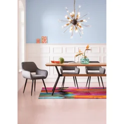 KARE Design Vase Positano Belly Vert 21Cm