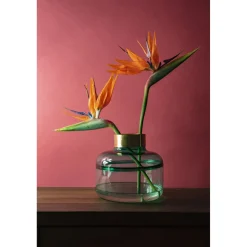 KARE Design Vase Positano Belly Vert 21Cm