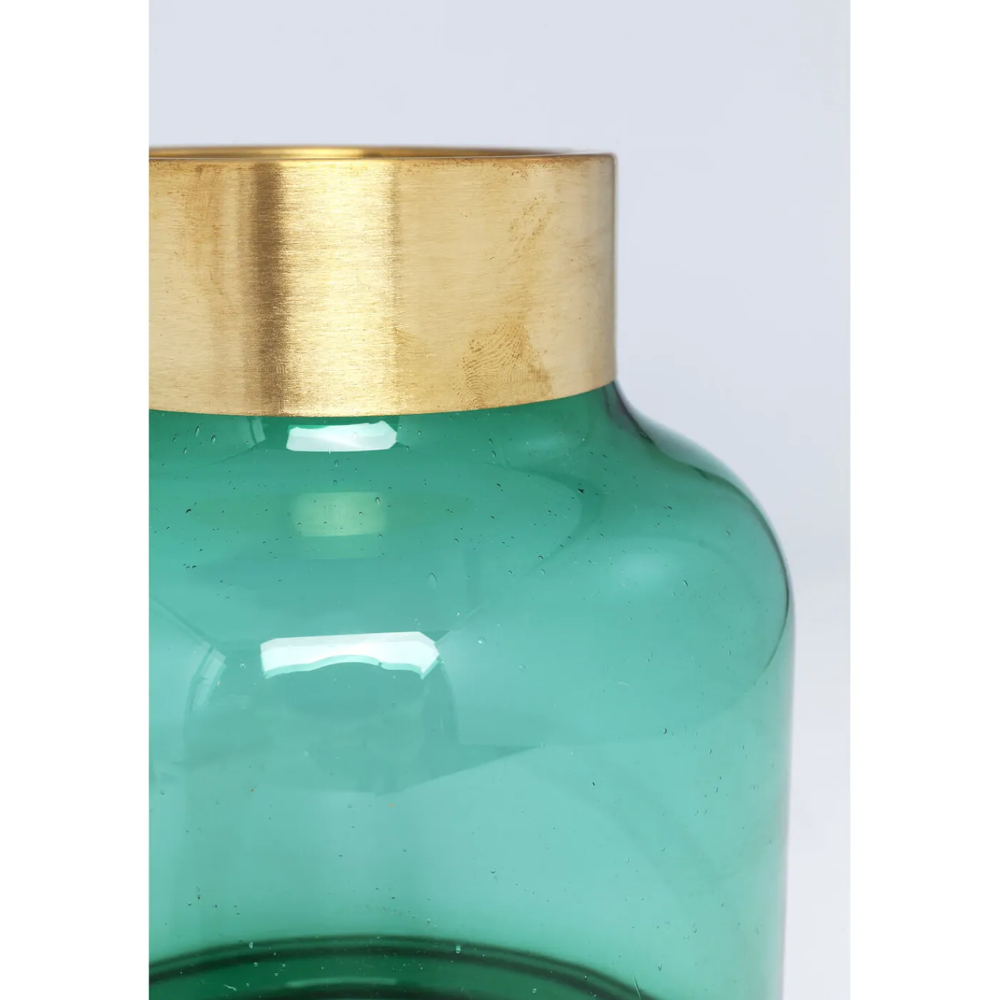 KARE Design Vase Positano Belly Vert 28Cm