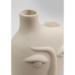 KARE Design Vase Spherical Face Gauche 16Cm