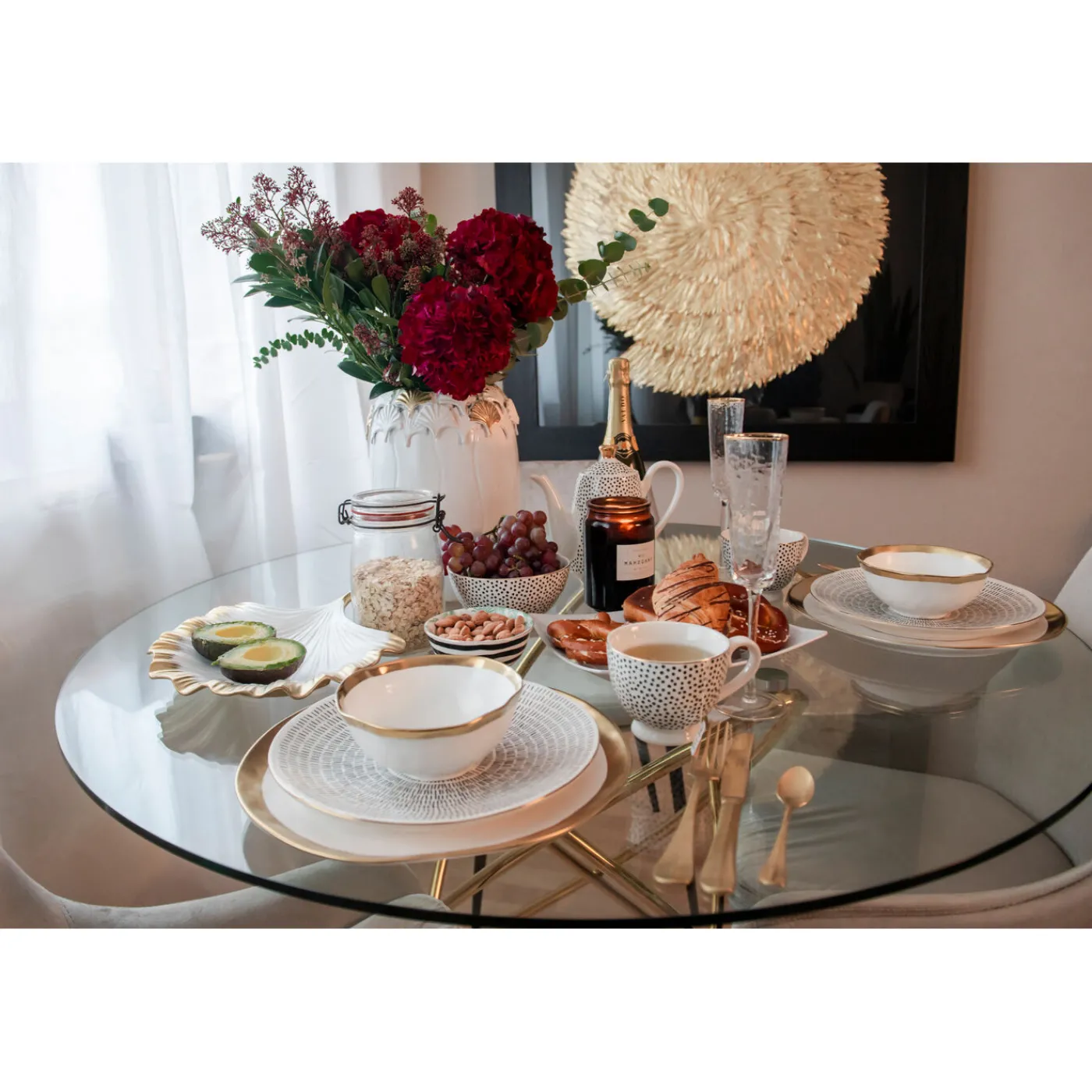 KARE Design Verre À Champagne Hommage