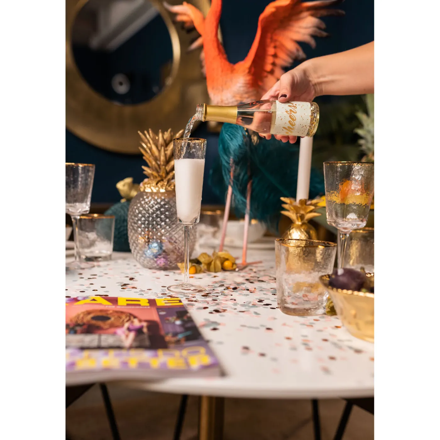 KARE Design Verre À Champagne Hommage