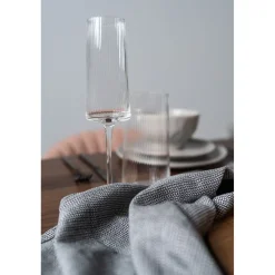 KARE Design Verre À Champagne Riffle