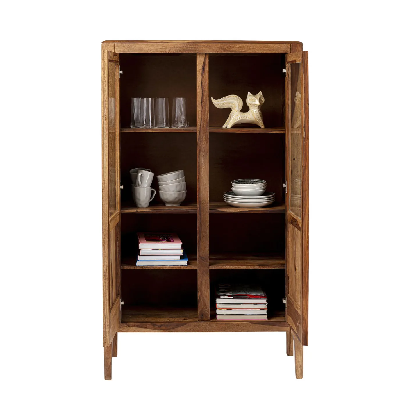 KARE Design Vitrine Brooklyn Nature 2-Portes