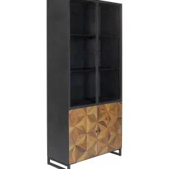 KARE Design Vitrine Illusion Dore 90X180Cm